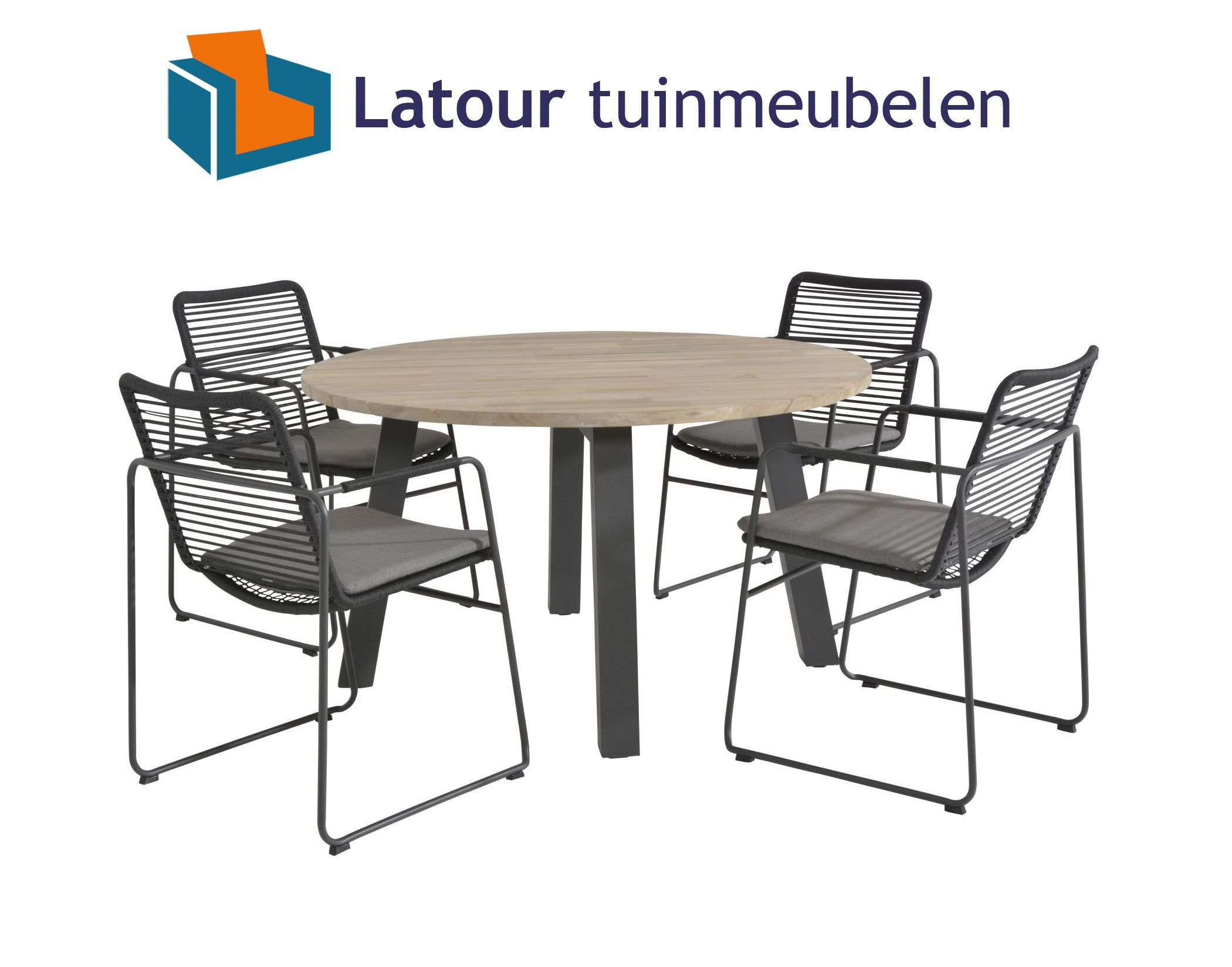 4 Seasons Outdoor elba dining tuinset