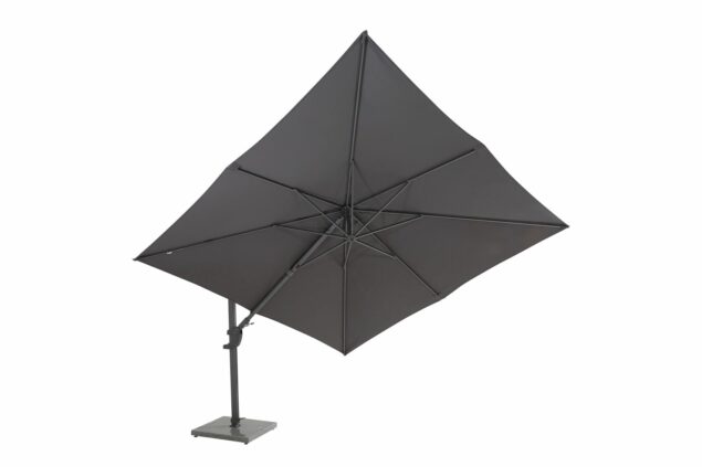 4 Seasons Outdoor Horizon Premium parasol antraciet 300 x 300 cm