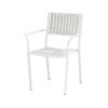 4 Seasons outdoor piazza dining chair white
