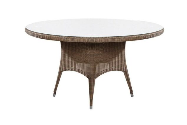 4 Seasons Outdoor Victoria dining table polyloom taupe 150cm