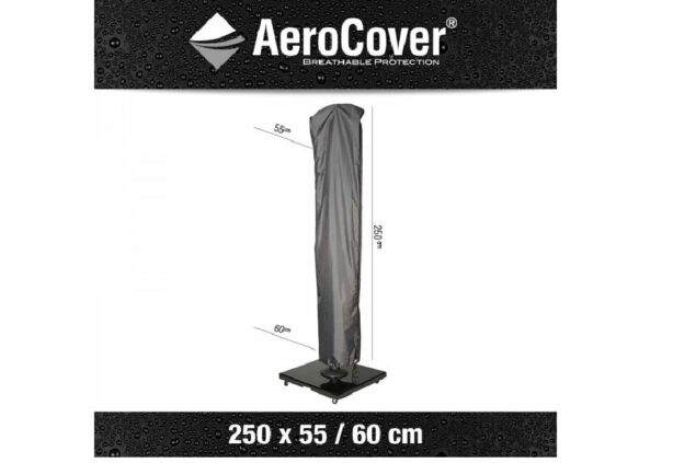 Parasolhoes 7970 Aerocover Free-arm parasol cover 250x55/60 o.a. 4SO Siesta