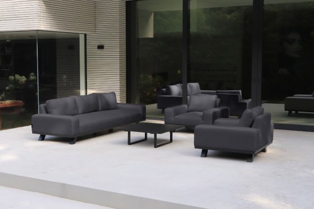 Flow. Easey stoel-sofa set sooty