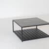 Flow Easey aluminium tafel met keramisch blad 84 x 84 x 40 cm