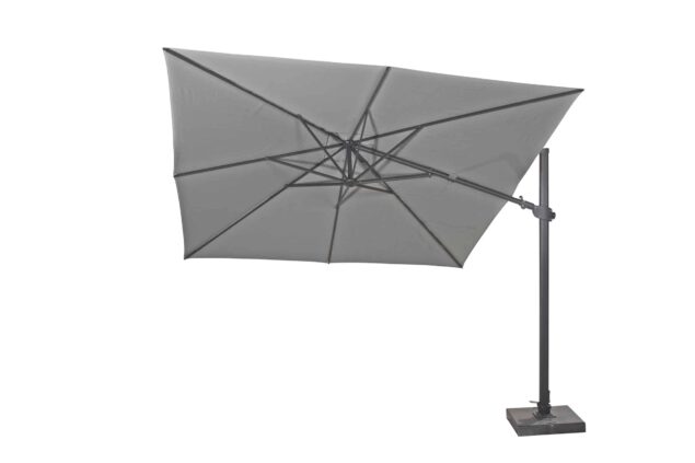 4 Seasons Outdoor Siesta PREMIUM parasol 300 x 300 cm charcoal, antraciet frame