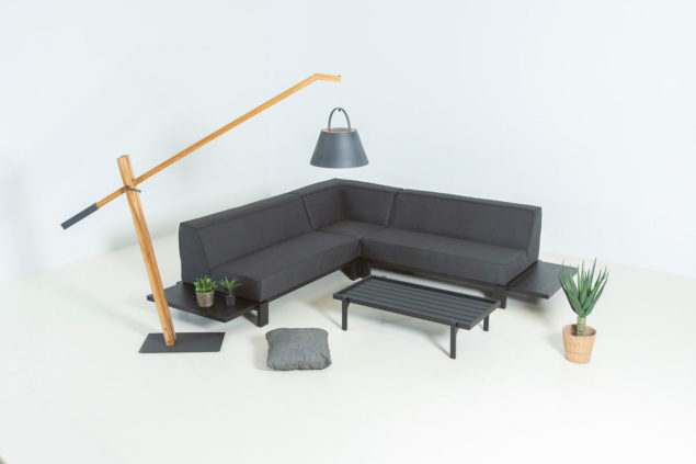 Flow. Sublime loungeset sooty SALE