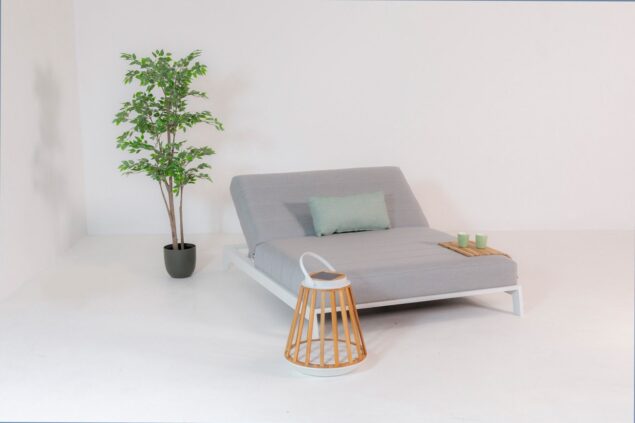 Flow. Tweepersoons daybed Grey Jewel lead chiné