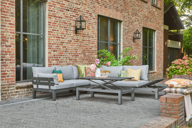 Breez Vita flexibele loungeset met tafel