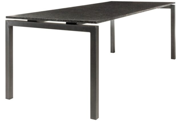 Studio 20 Bergamo granieten tafel 160 x 90 cm Pearl grey