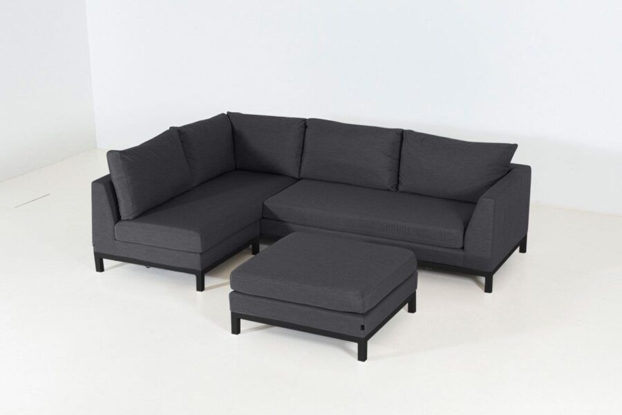 Flow Square chaise sooty