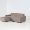 Flow Club chaise sofa taupe