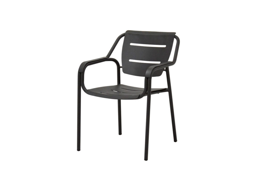 4 Seasons Outdoor Eco stacking diningchair anthracite