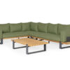 Suns Nardo loungeset forest green with arms