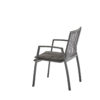 Taste by 4 Seasons Torino stapelbare stoel met kussen matt carbon