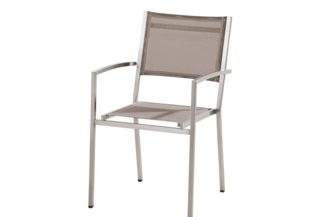 4 Seasons Outdoor Plaza stapelbare stoel mocca SALE