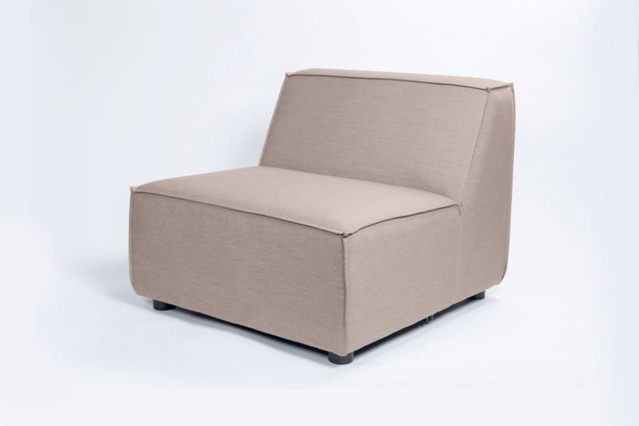 Flow-Cube taupe chine center