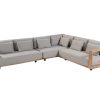 4 Seasons Outdoor Eternty hoek loungebank met de lange zijde rechts