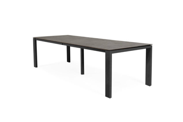 Suns Savona tuintafel met HPL carbon stone blad 280 x 100 cm