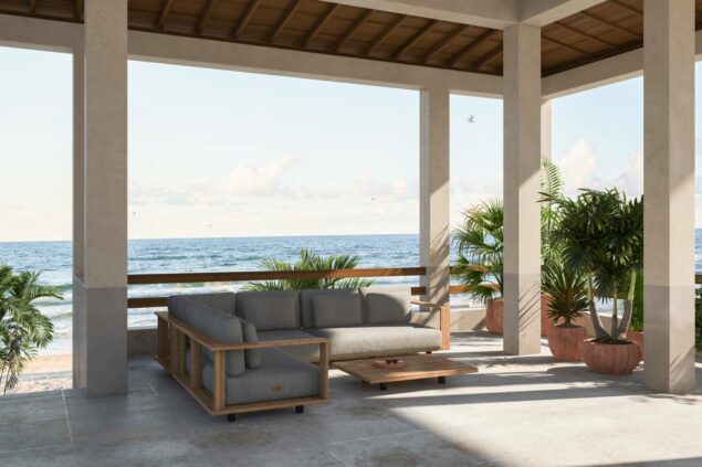 4 Seasons Outdoor Eternity hoekbank met Metropolitan tafel SALE