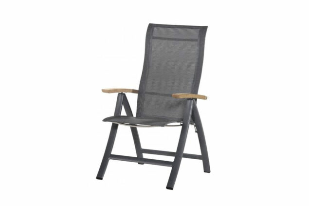 4 Seasons Outdoor | Sentosa verstelbare stoel met teak armleuning