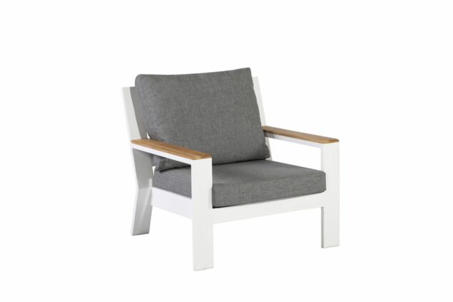 Exotan Valerie loungestoel wit