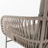 4 Seasons Outdoor Murcia dining chair olijfgroen detail