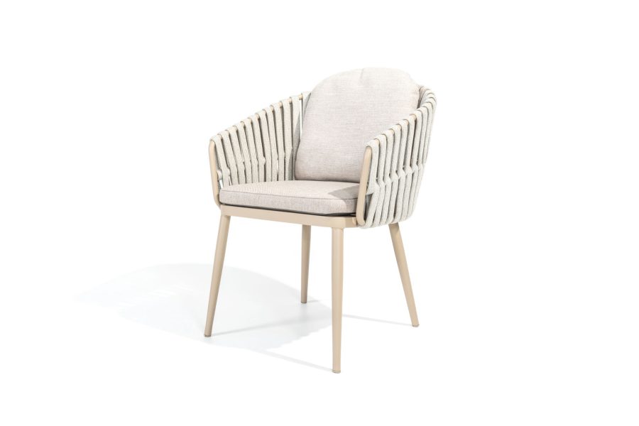 Taste by 4 Seasons Eva dining chair latte