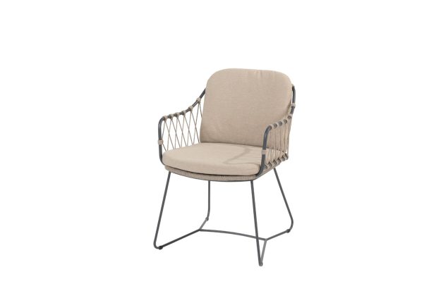 Taste by 4 Seasons Prego dining chair taupe