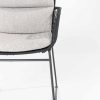 4 Seasons Outdoor Aprilla dining chair antraciet detail