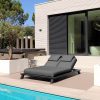 Flow Crystal 2-persoons daybed sooty