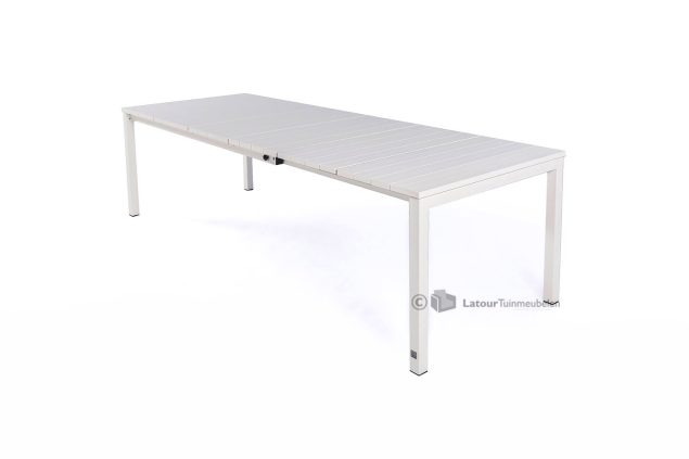 4 Seasons Outdoor Rivoli aluminium uitschuifbare tafel 170-260 x 95 cm