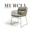 Murcia dining chair Olive - Square
