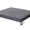 Platinum Modena parasolvoet graniet zwart gepolijst 90 kg