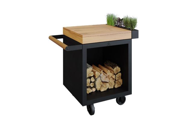 OFYR Mise en Place unit Black 65 PRO Teak Wood