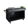 OFYR Kamado tafel Black 135 PRO Concrete blad