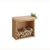 OFYR Butcher Block Storage 90 Corten Teak Wood