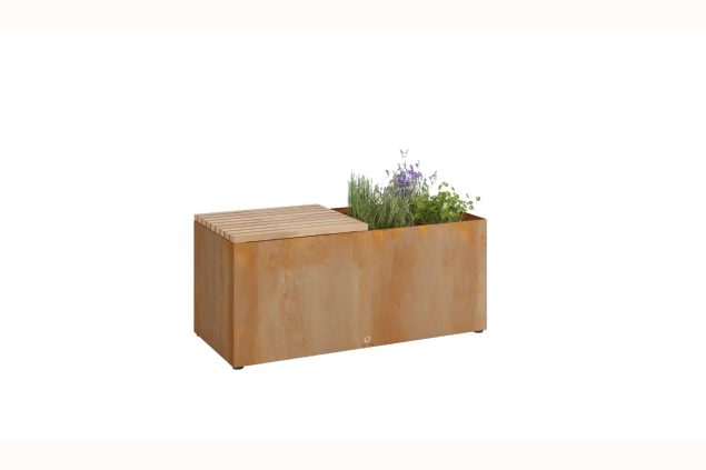 OFYR Herb Garden Bench Corten