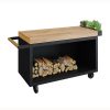 OFYR Mise en Place Table Black 135 PRO Teak Wood