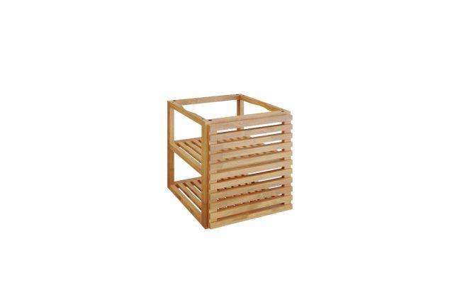 OFYR Storage Insert PRO Teak Hout Small met deurtje