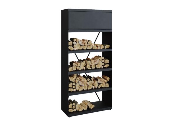 OFYR Wood Storage 100 Black