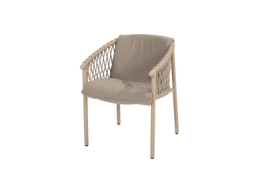 4 Seasons Outdoor Allora dining chair latte