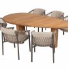 4 Seasons Outdoor Allora dining set terre met Corsica tafel