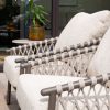 4 Seasons Outdoor Allora loungestoel terre detail