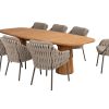 Montera dining set met Capri tafel 280 x 110 cm