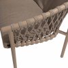 4 Seasons Outdoor Allora dining chair latte - detail