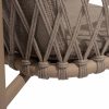 4 Seasons Outdoor Allora dining chair latte - detail