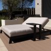 Flow Grey Jewel 2-persoons daybed Graumel chalk