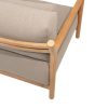 4 Seasons Outdoor Marie loungestoel naturel teak - detail