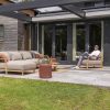 4 Seasons Outdoor Marie loungeset naturel teak - mood