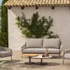 4 Seasons Outdoor Montera loungeset terre met Boaz en Volta tafels