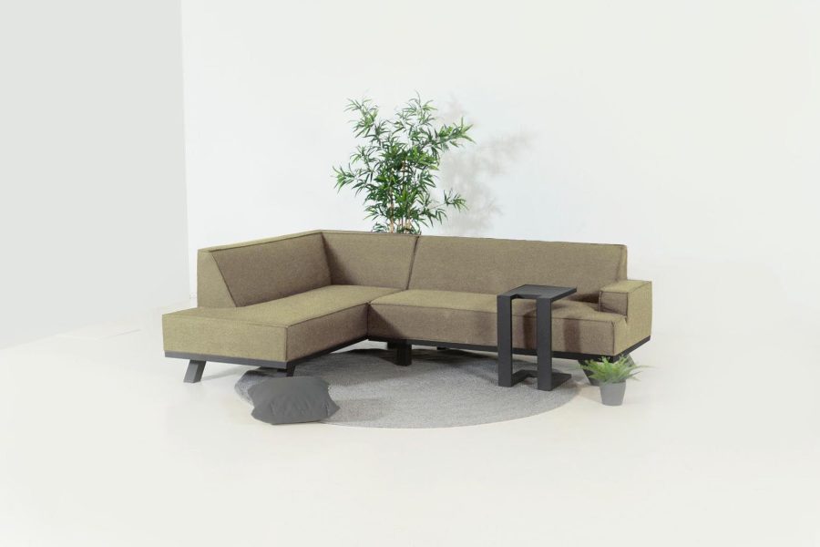 Flow Quart chaise loungebank leaf